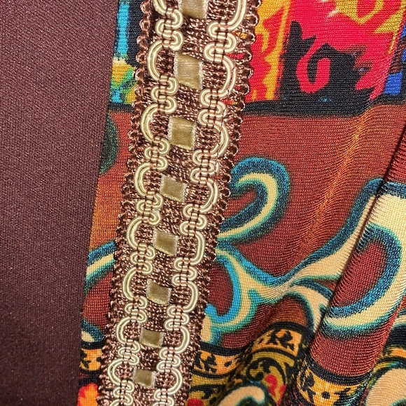 Joan Rivers Moroccan Flair Knit Jacket w/ 3/4 Sleeves - Picture 3 of 5